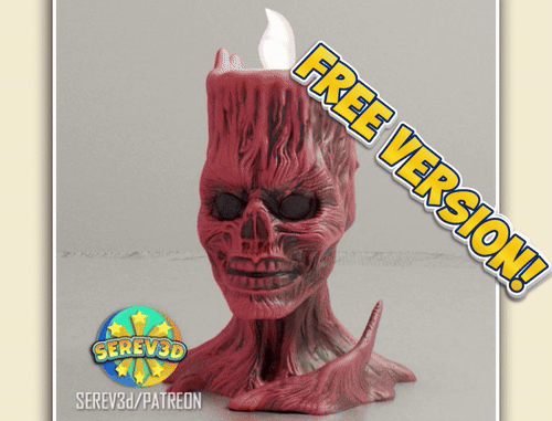 Vecna Candle Holder - SEREV3d