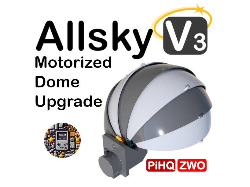 Allsky Camera V3 Upgrade - Motorized Dome [Experimental]