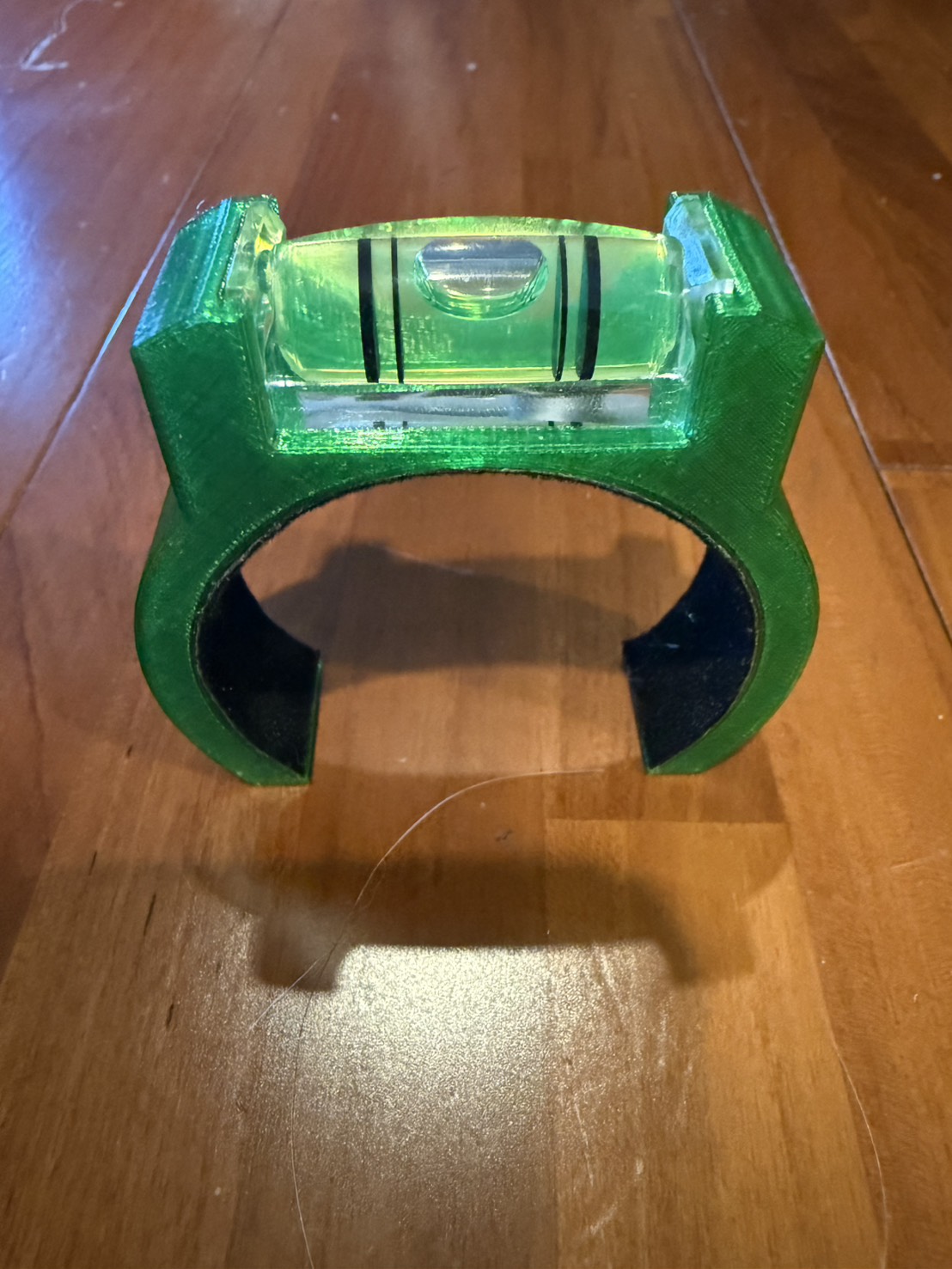 Bubble level holder for Losmandy GM8/G811 equatorial mounts