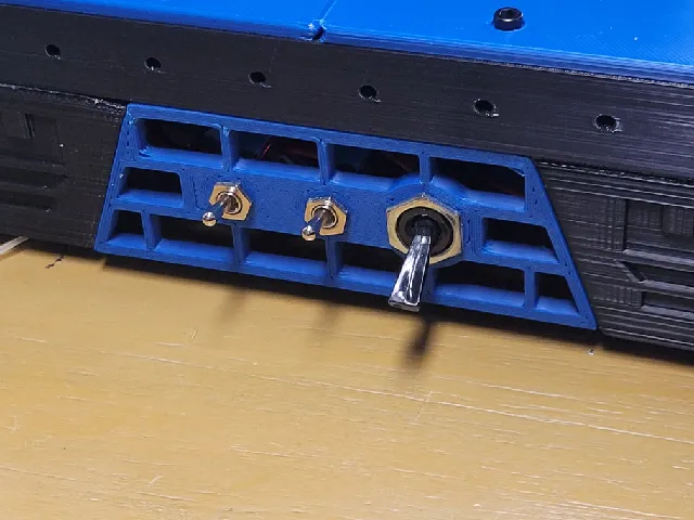 Rook Brick skirt with mounts for 6mm and 12mm switches