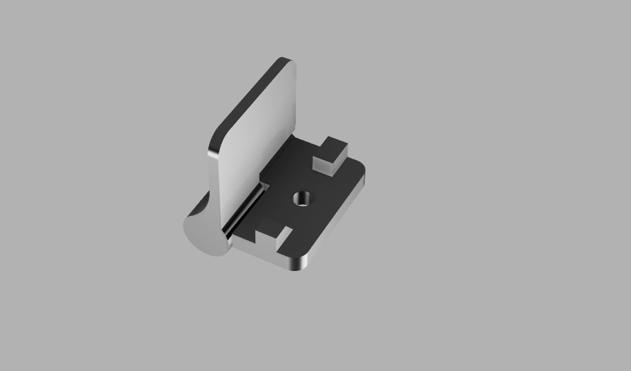 Door hinge aluprofile 2020