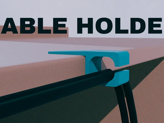 Side Table Cable Holder