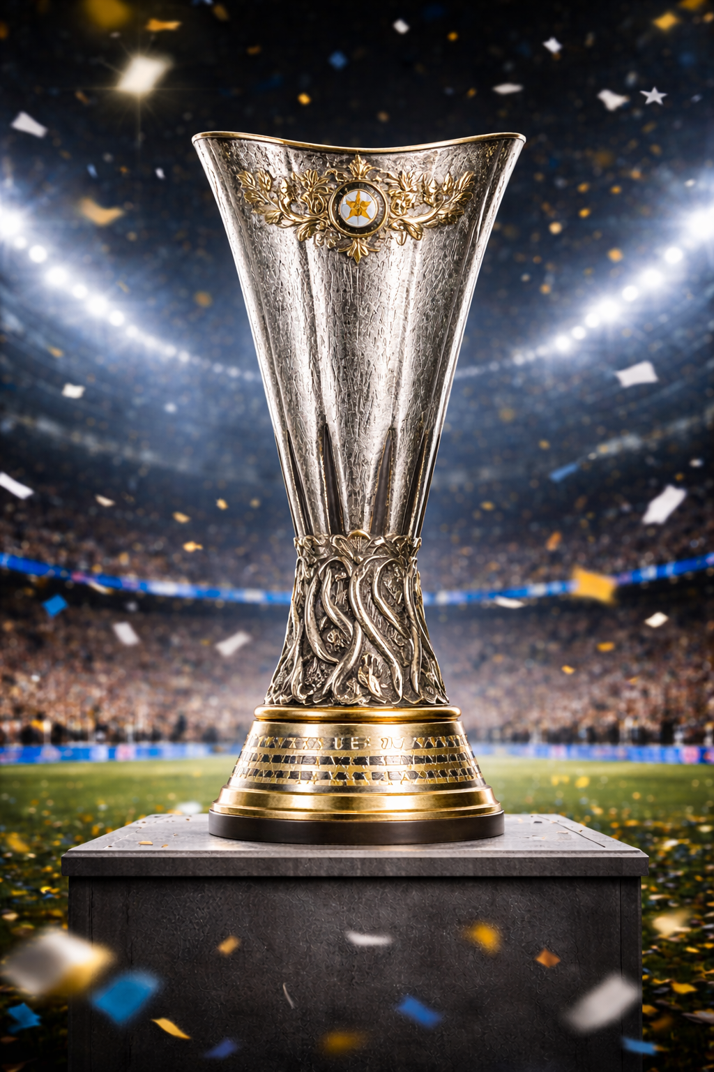 Trophy Cup inspired by one of major football competitions