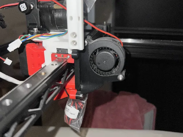 Backplate with 5020 fan for ZeroG Mercury One.1 (EVA 1.1)