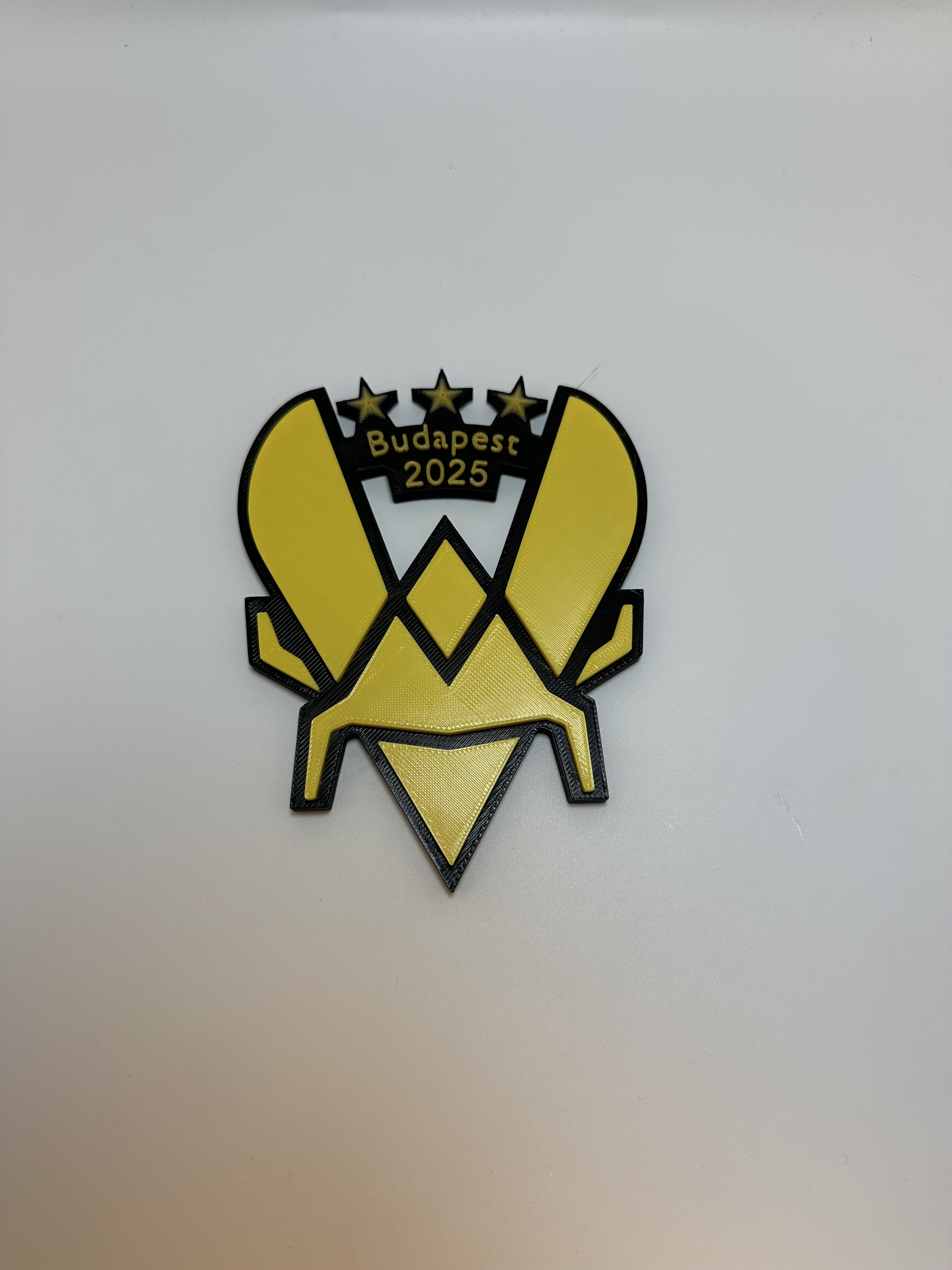 Vitality CS Budapest major win badge 3D model