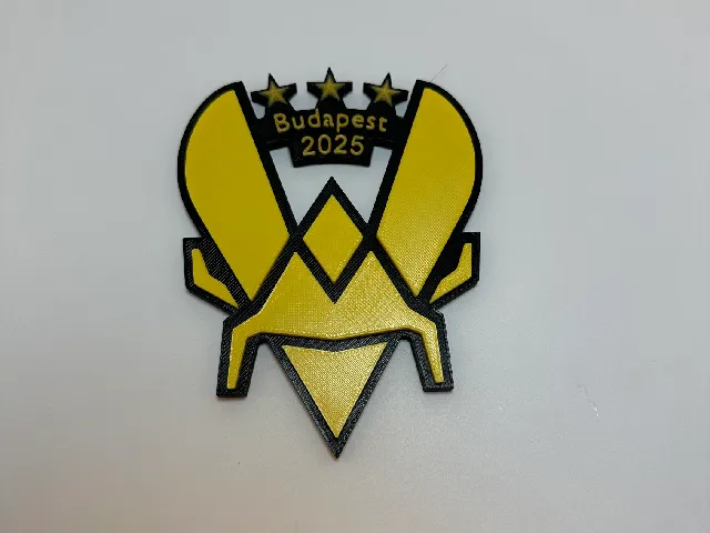 Vitality CS Budapest major win badge