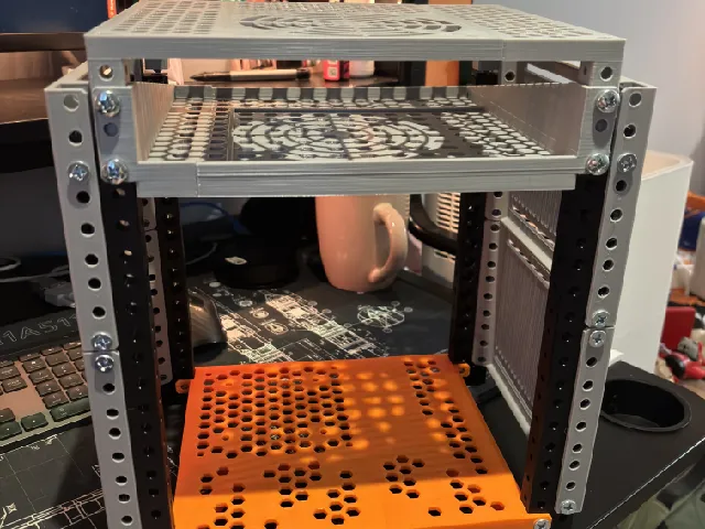 Server rack shelve