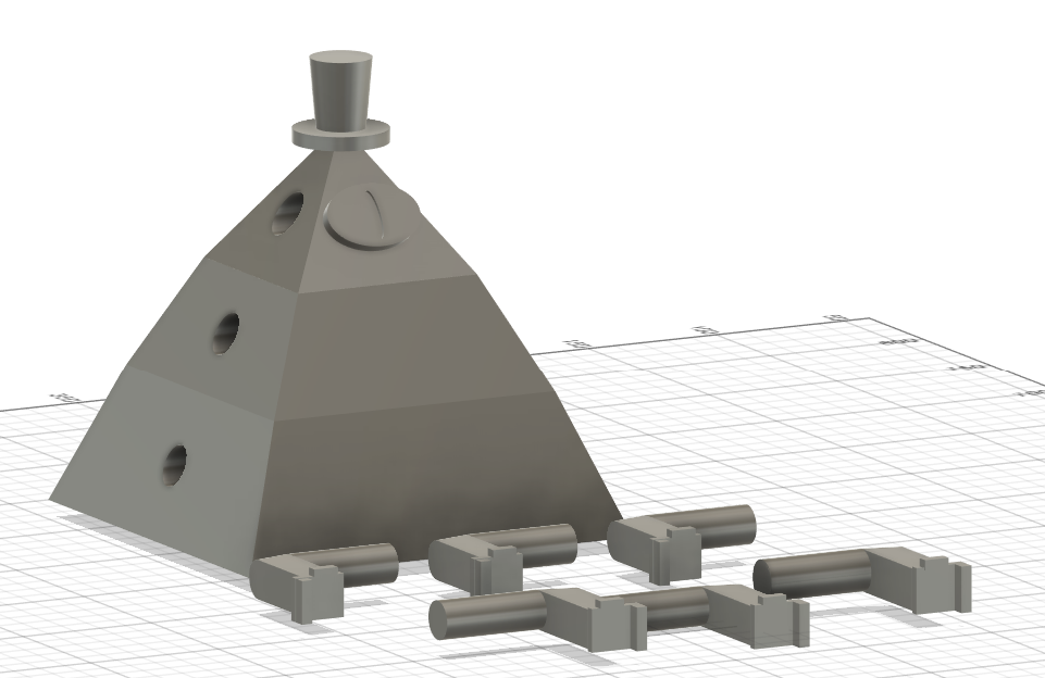 Miniatura 2 do modelo 3D Bill Cipher
