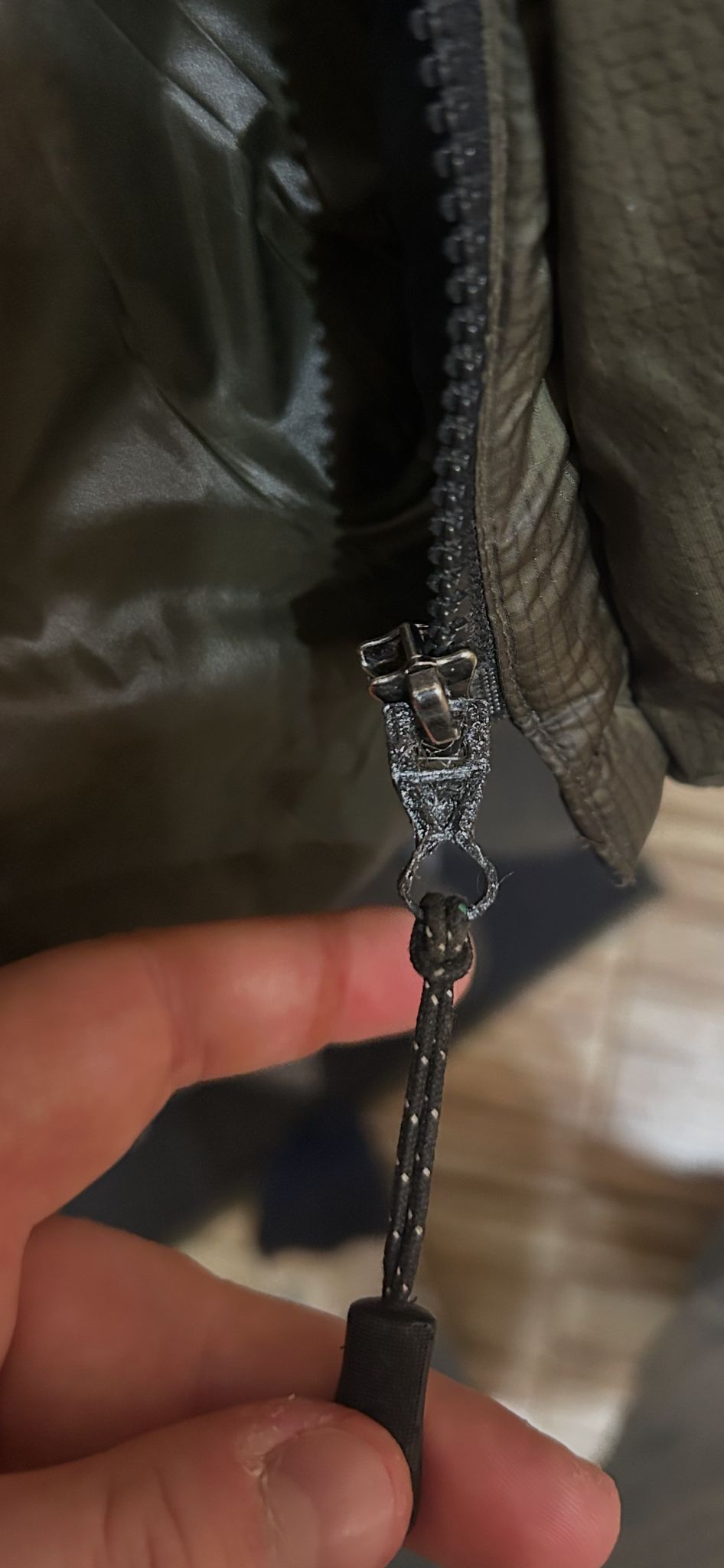 zipper puller YKK - replacement part