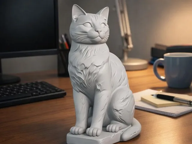 cat statue