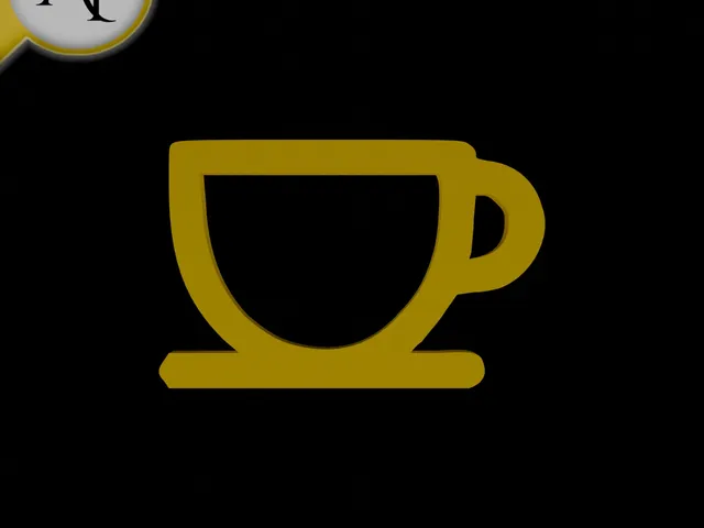 Simple Coffee Cup Symbol - 2D Art