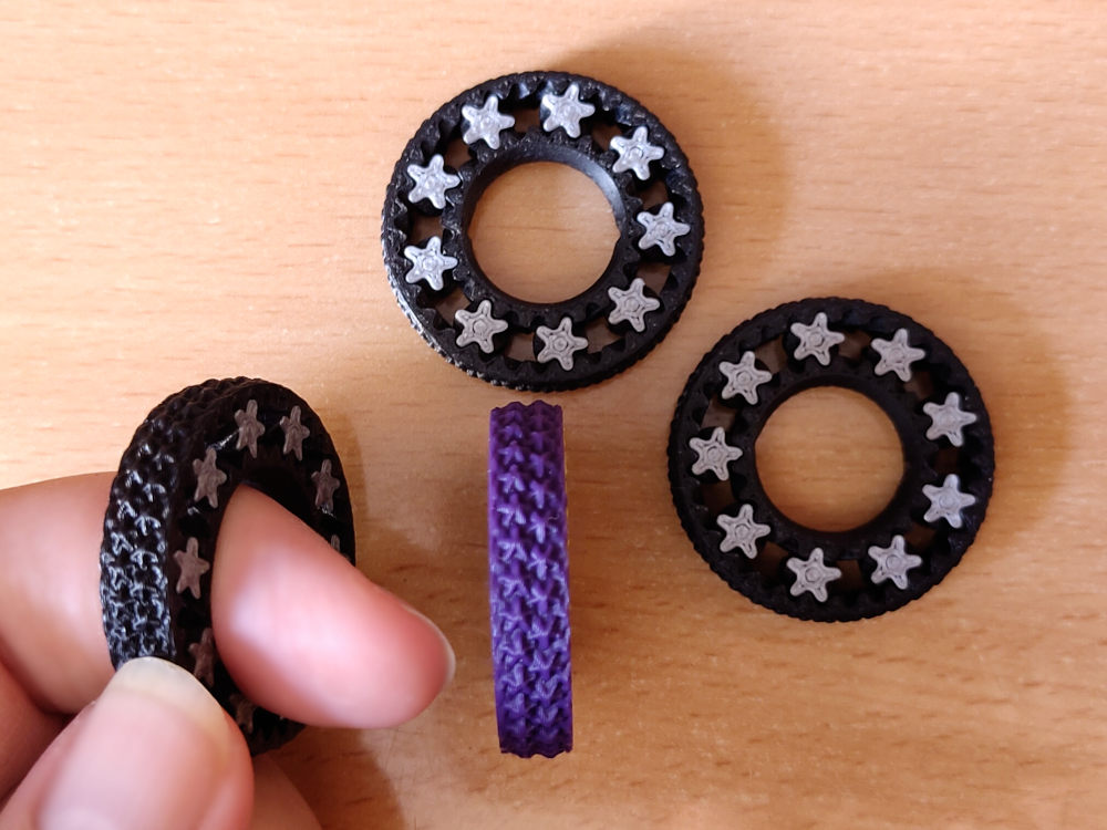star gear fidget ring
