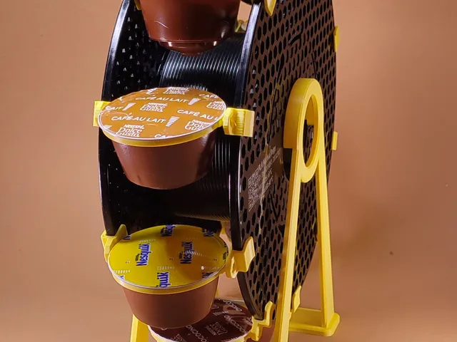 D.G. capsule Spool carousel