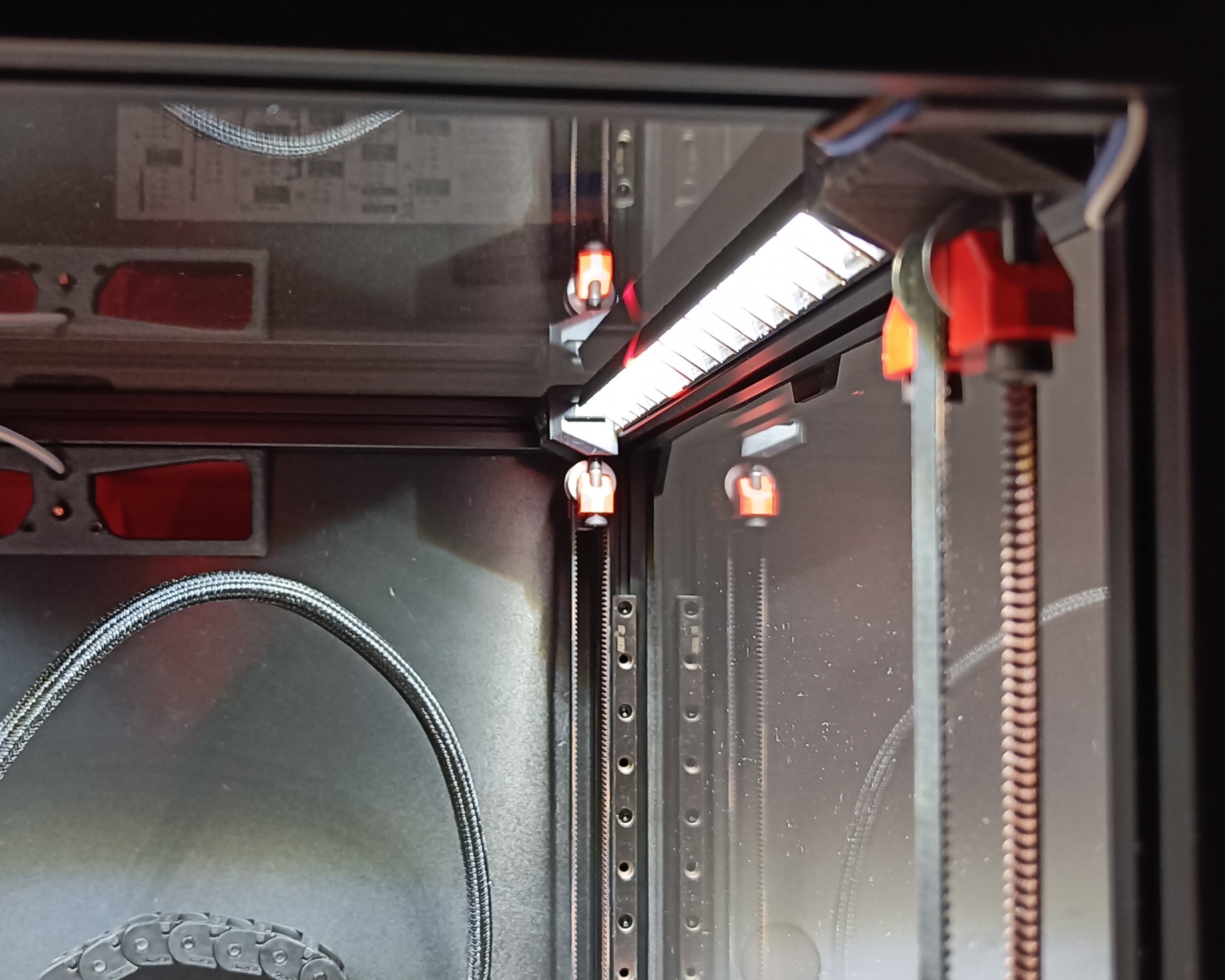 Stealth LED Strip Clips for Voron
