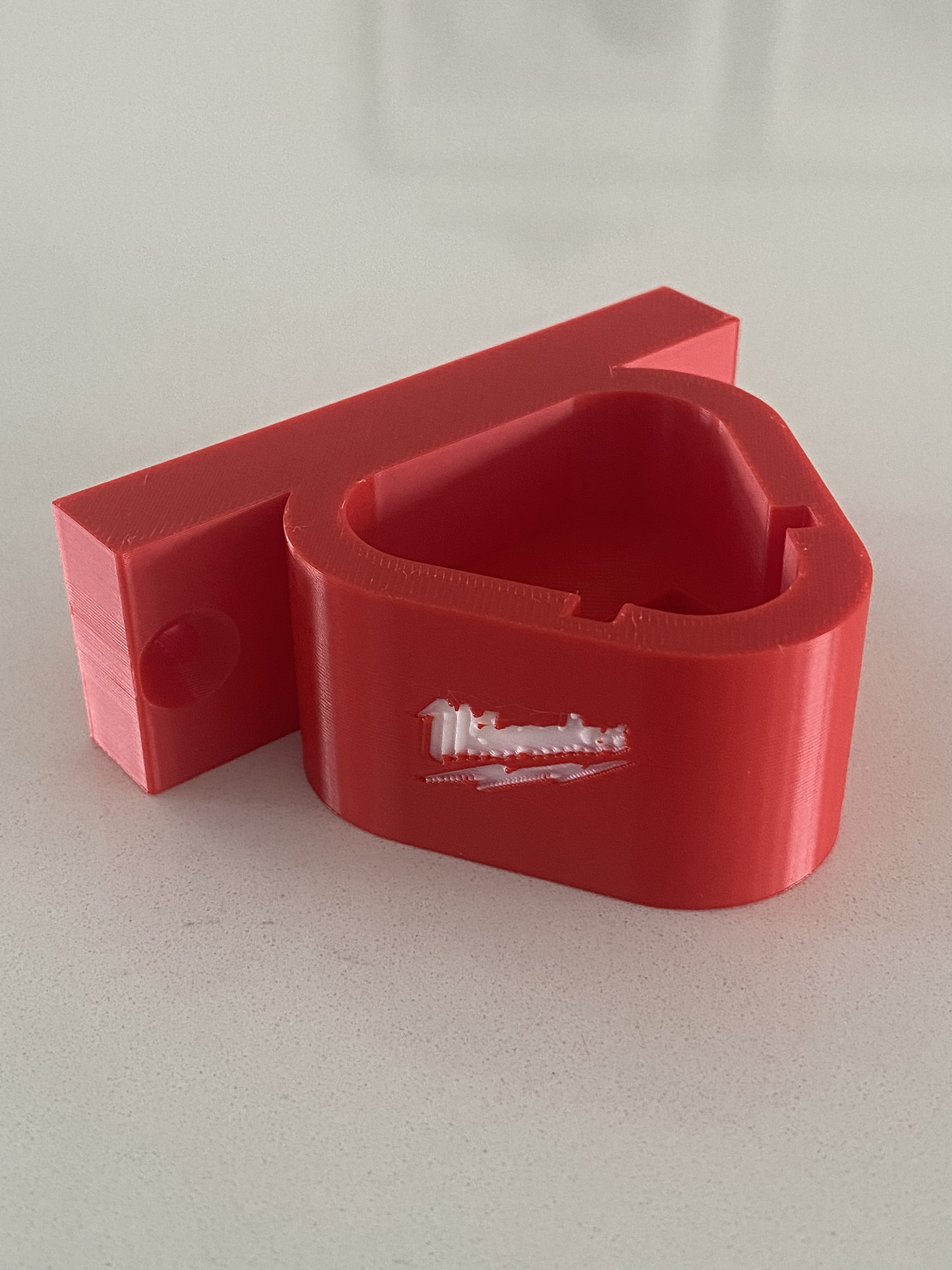 Milwaukee M12 Battery Holder (With Logo)