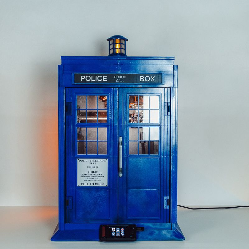 TARDIS Cover for Prusa Core One L by 3Demon | Download free STL model ...