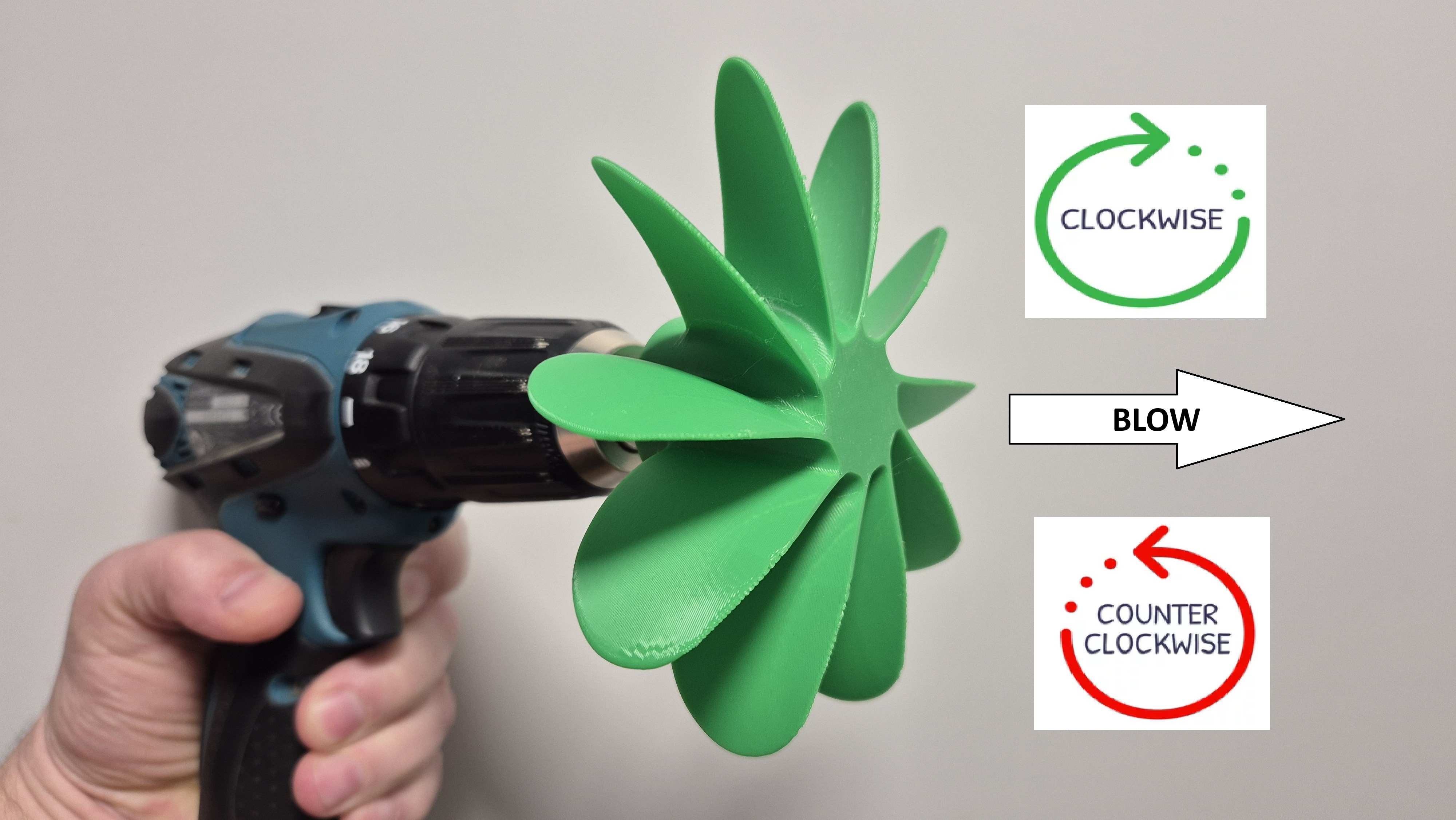 FanSpin for Drill