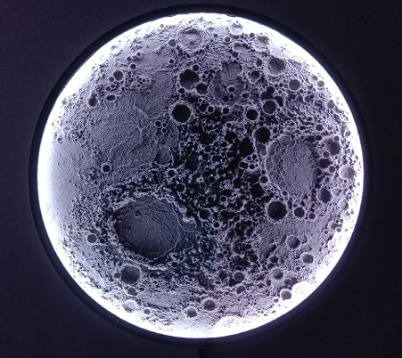 Moon at 55% of original to print at 30x30x30 printer