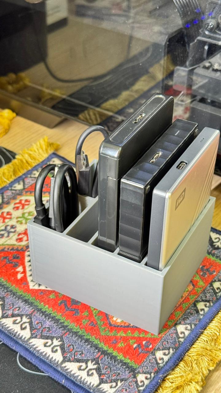 Hard drive organizer