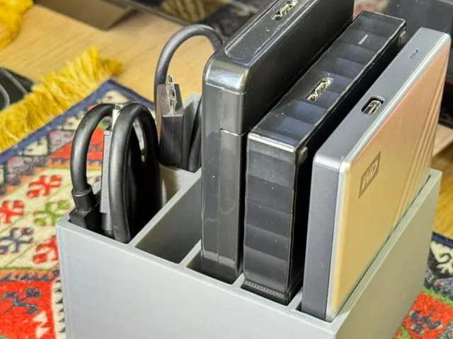 Hard drive organizer