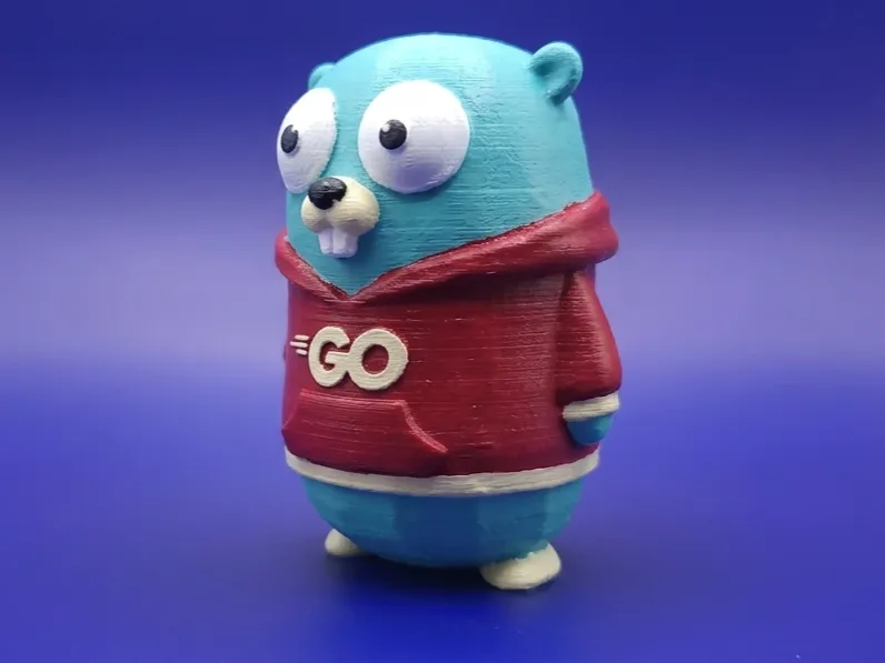 Gopher figure - Goland mascot