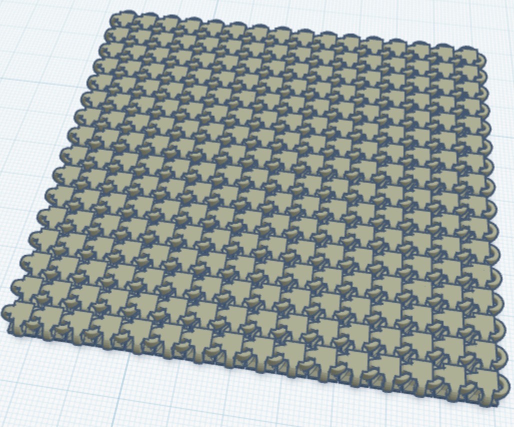 16 x 16 bend fabric