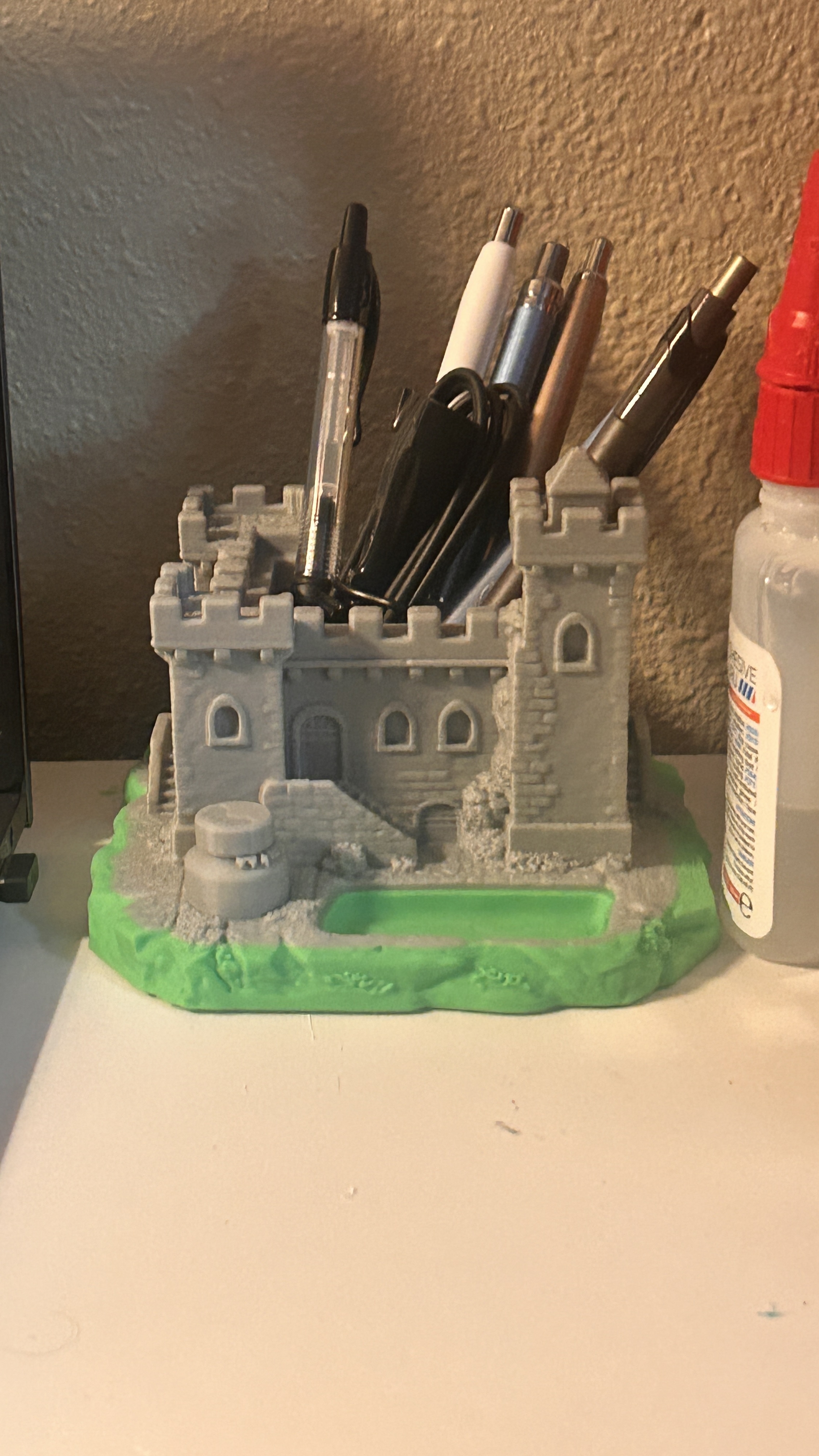 Castle Pencil Holder