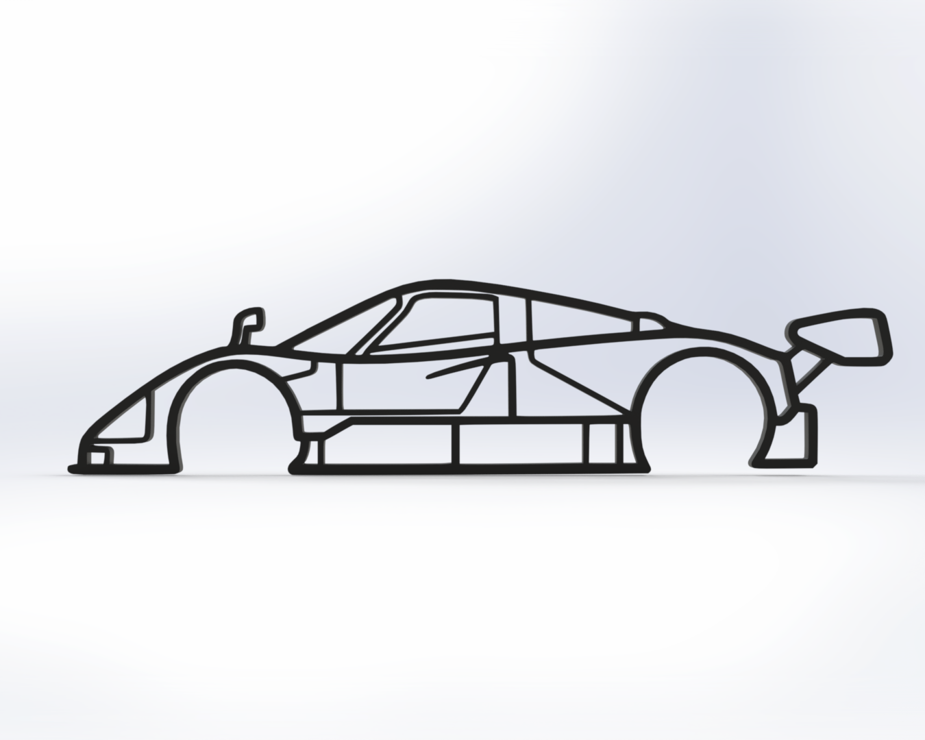 Mazda 787B 2D Wall Art