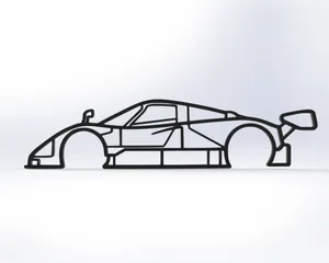 Mazda 787B 2D Wall Art