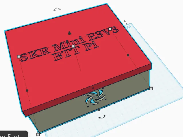 Enclosure For SKR Mini E3V3 and BTT Pi