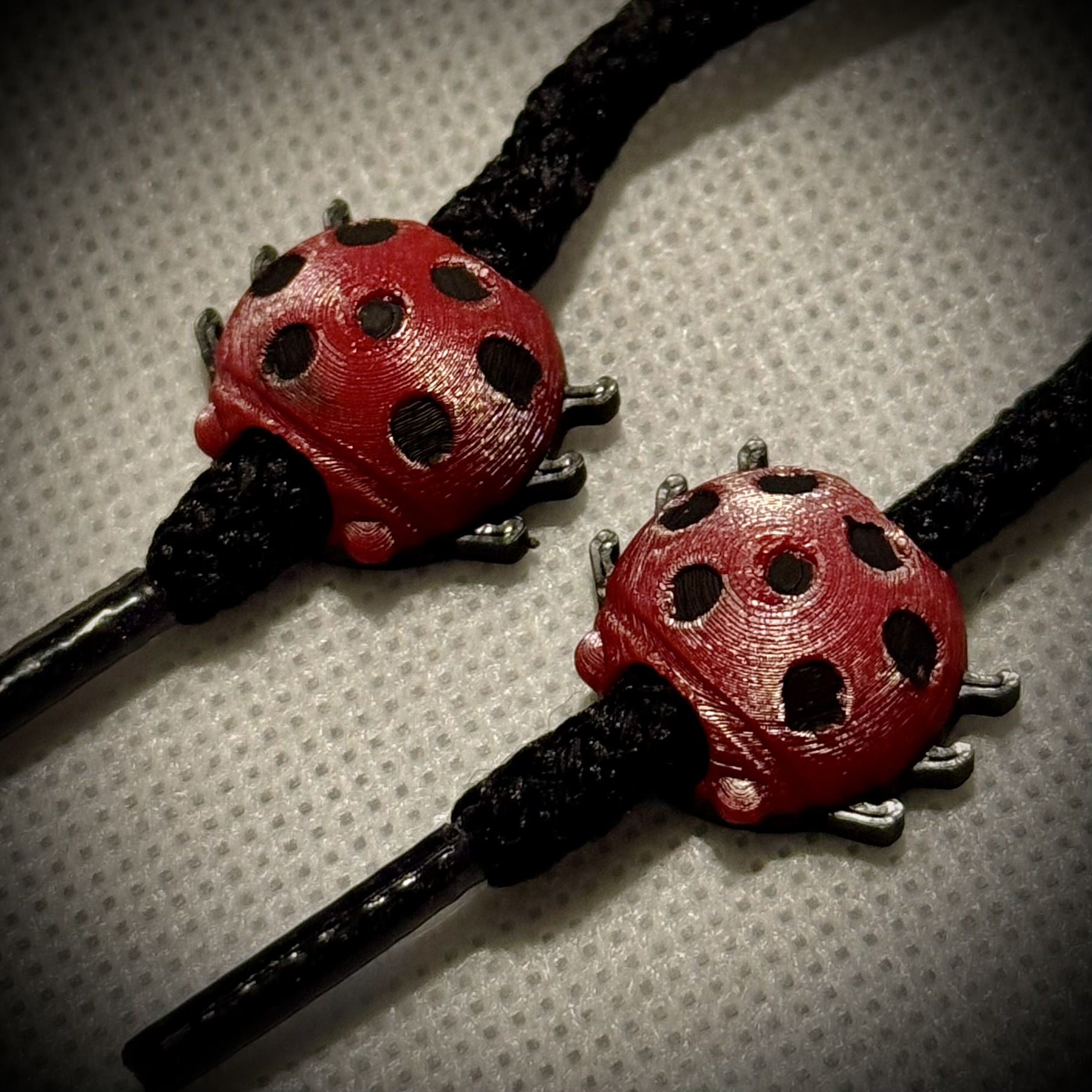 Lady Bird / Lady Bug Hoodie Bead Set of 2