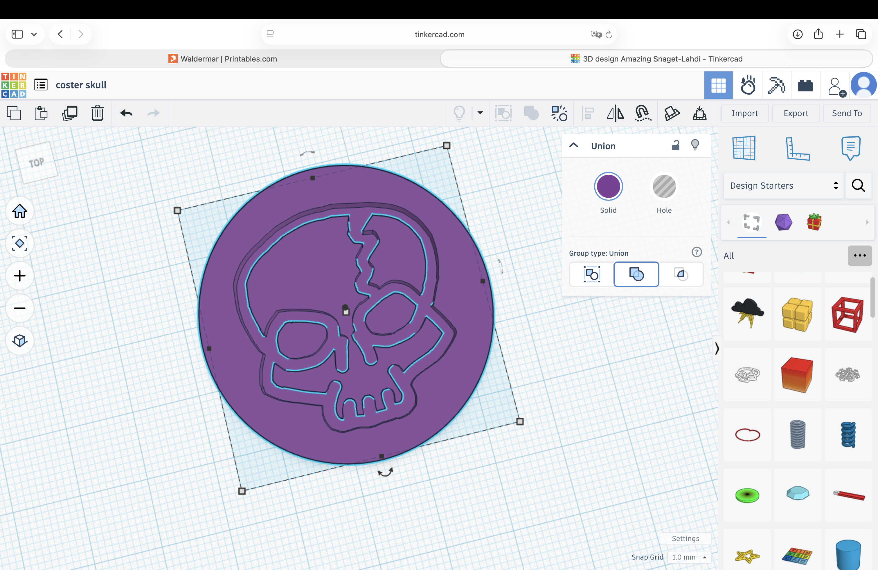 coster skull