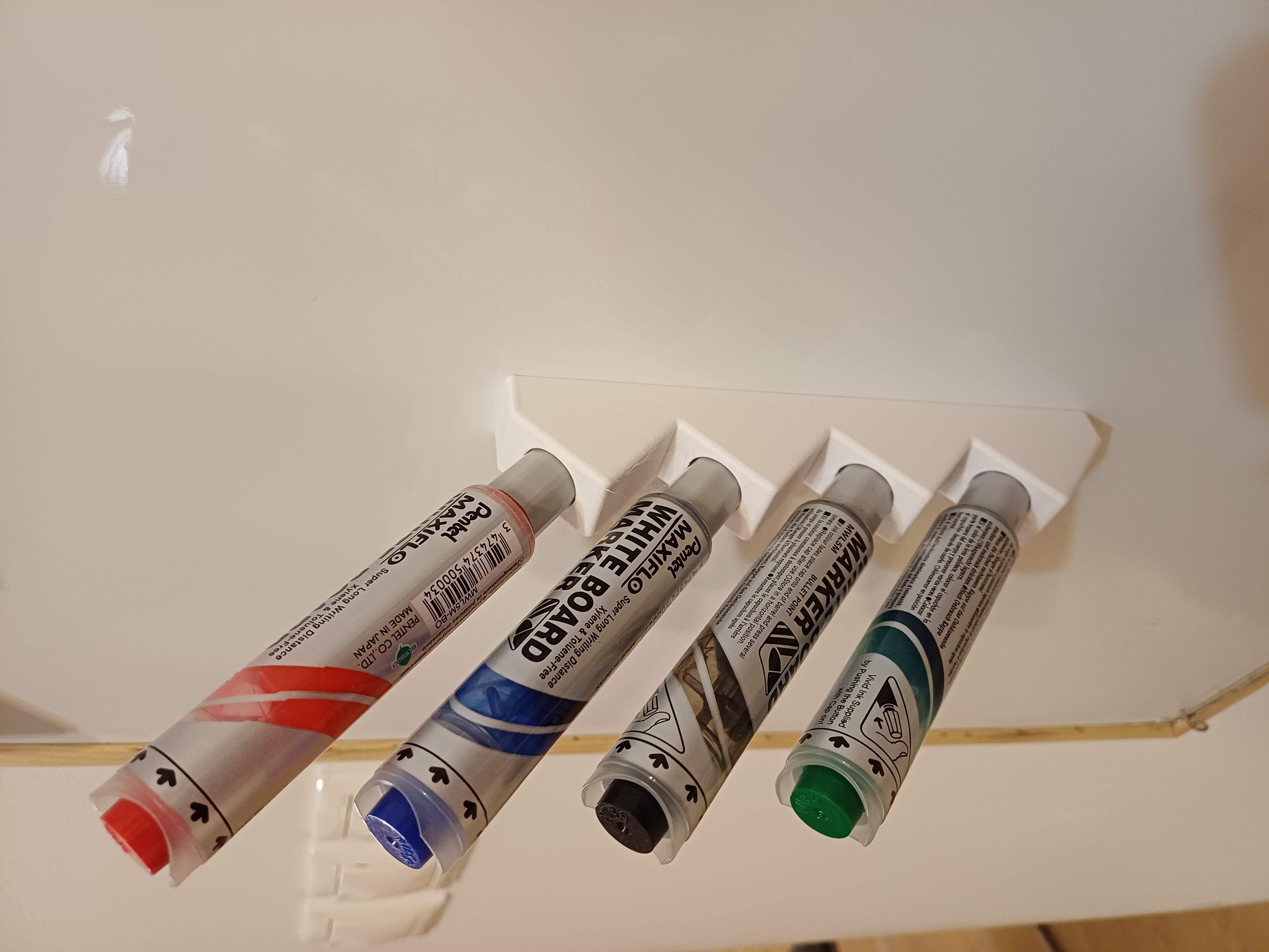 Whiteboard marker holder