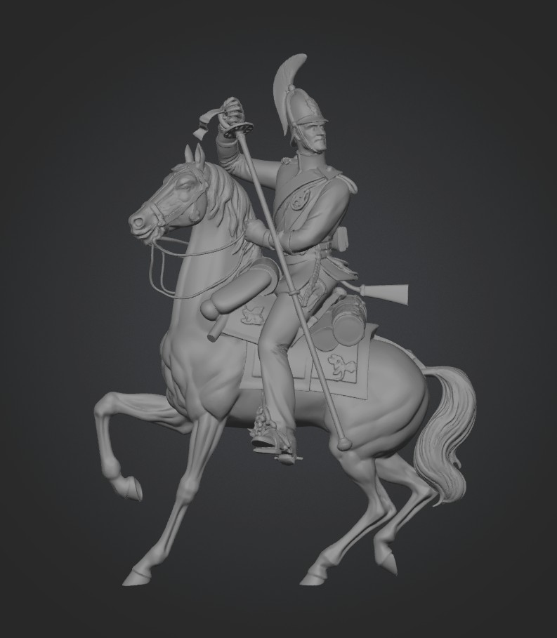 Private of the Astrakhan Cuirassier Regiment