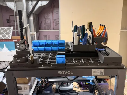 Sovol SV08 Gridfinity Top Plate