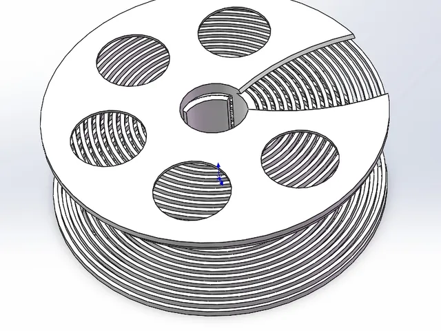 Universal high density develop reel