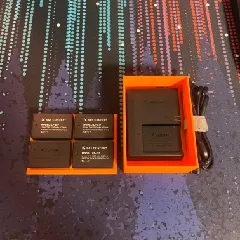 Canon Battery and Charger Box