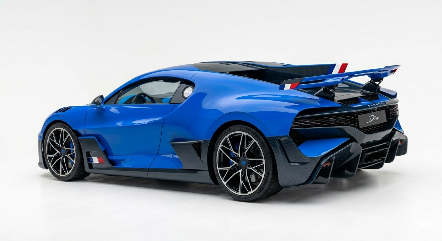 Miniatura 2 do modelo 3D Bugatti Divo