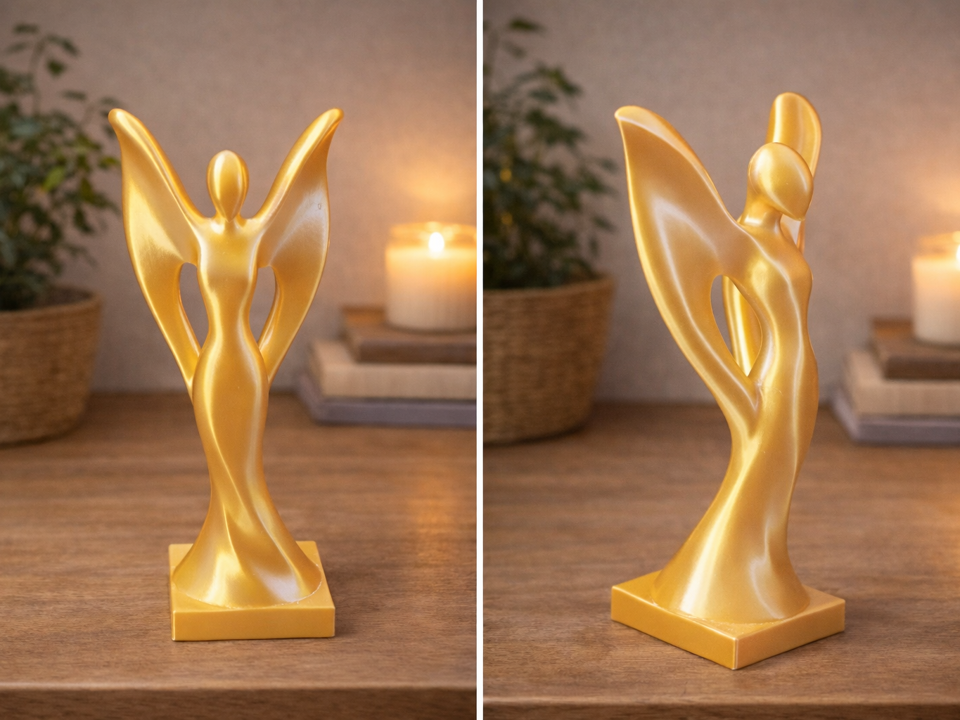 Modern Winged Figurine