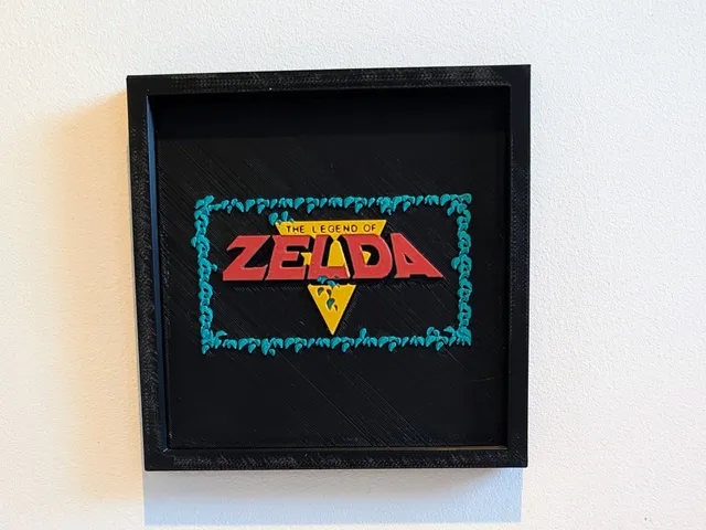 Legend of Zelda NES Wall Art