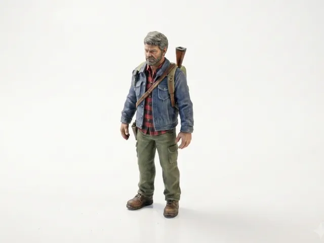 TLOA Joel Figurine Gaming Character 3D Printable