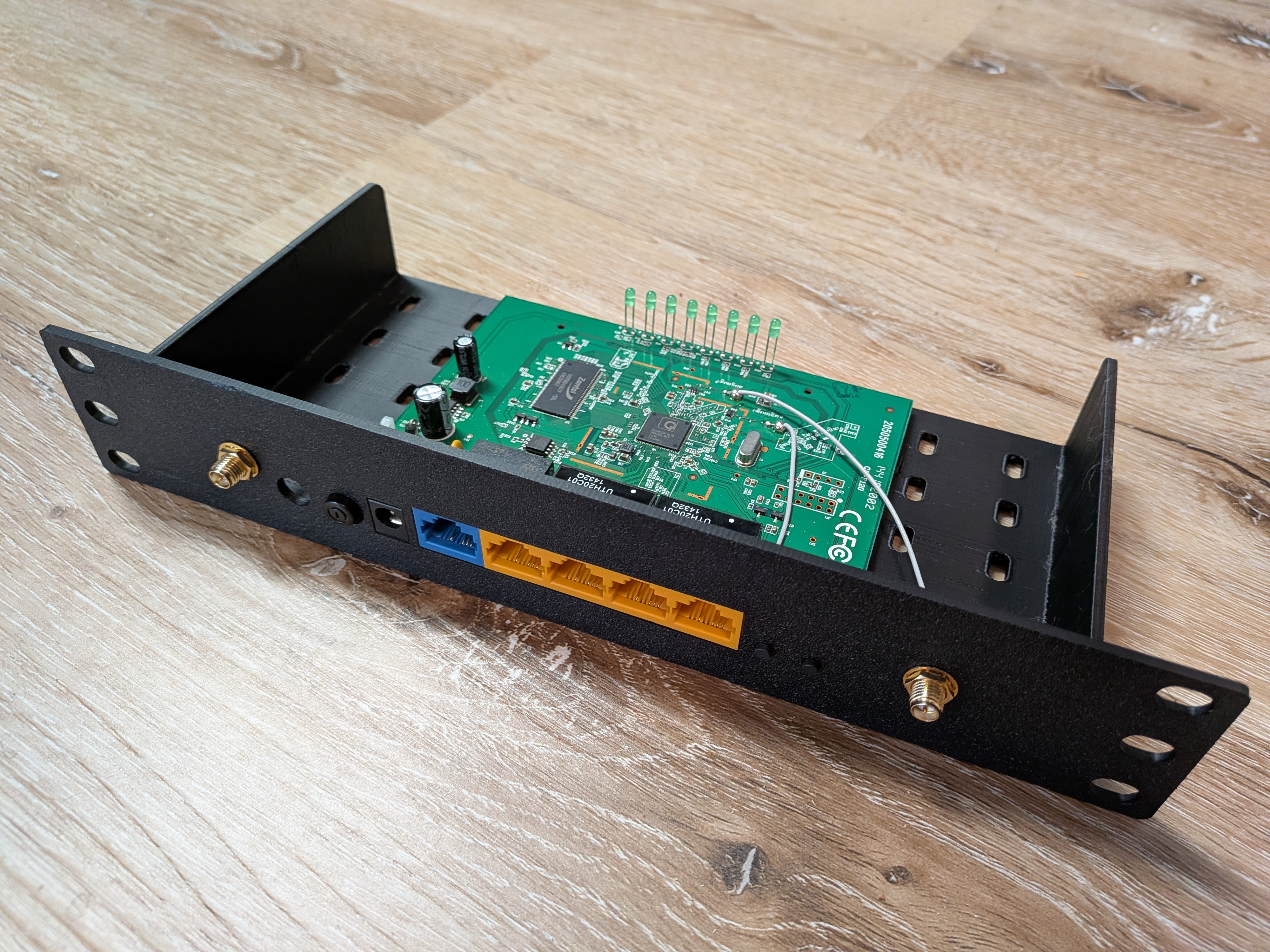 10 inch mini rack mount TP-Link TL-WR841N WLAN Router