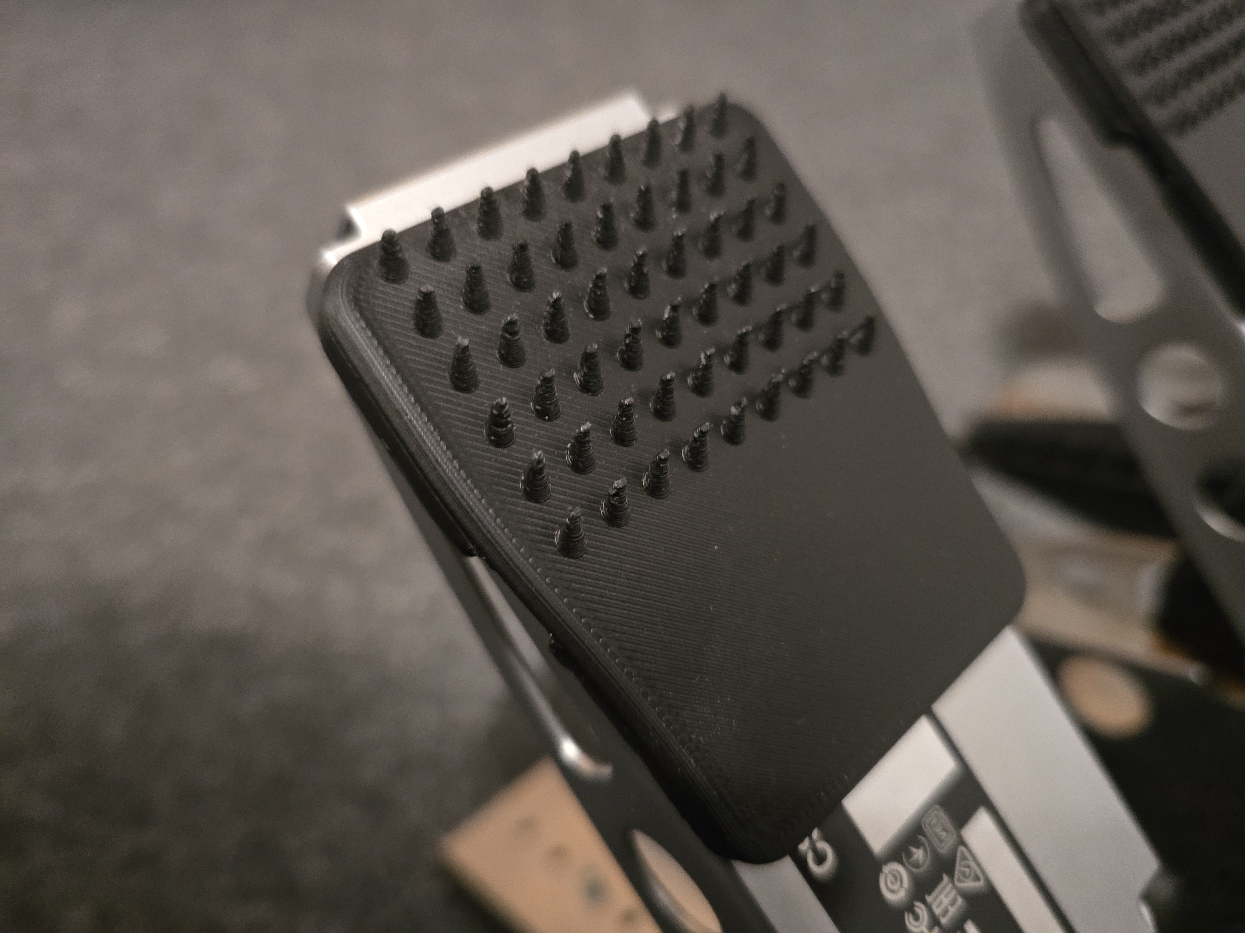 Fanatec CSL Pedals Toothed Anti-Slip Feet 3D model