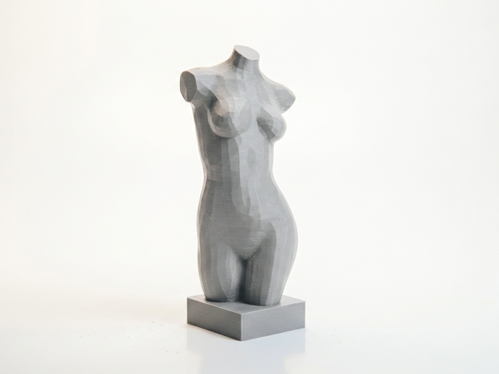 Classical Female Torso Sculpture Museum Art 3D Printable
