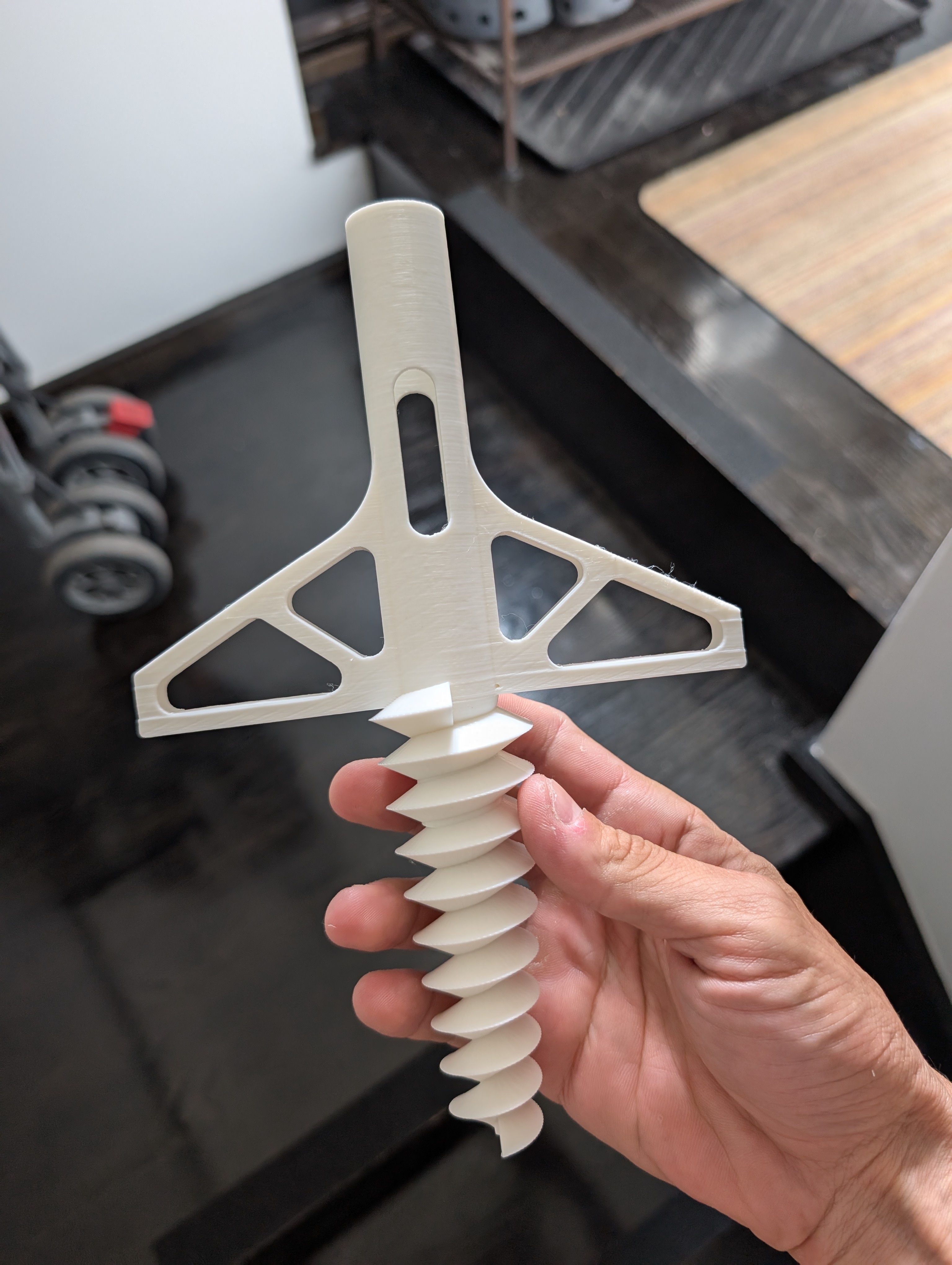 Roman Candle and Bottle Rocket fireworks holder