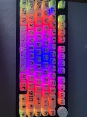 Full 75% keyboard keycap set for Cherry MX, AULA F75