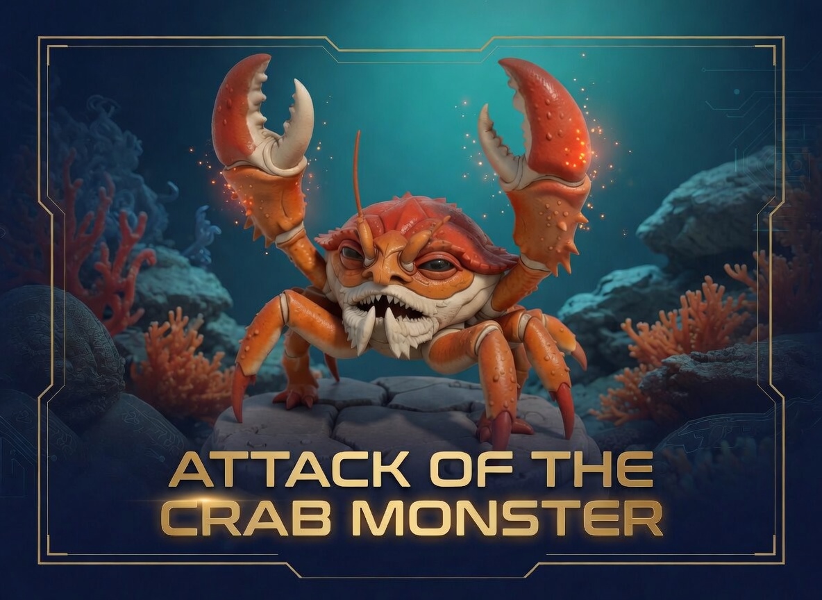 Attack Of The Crab Monster