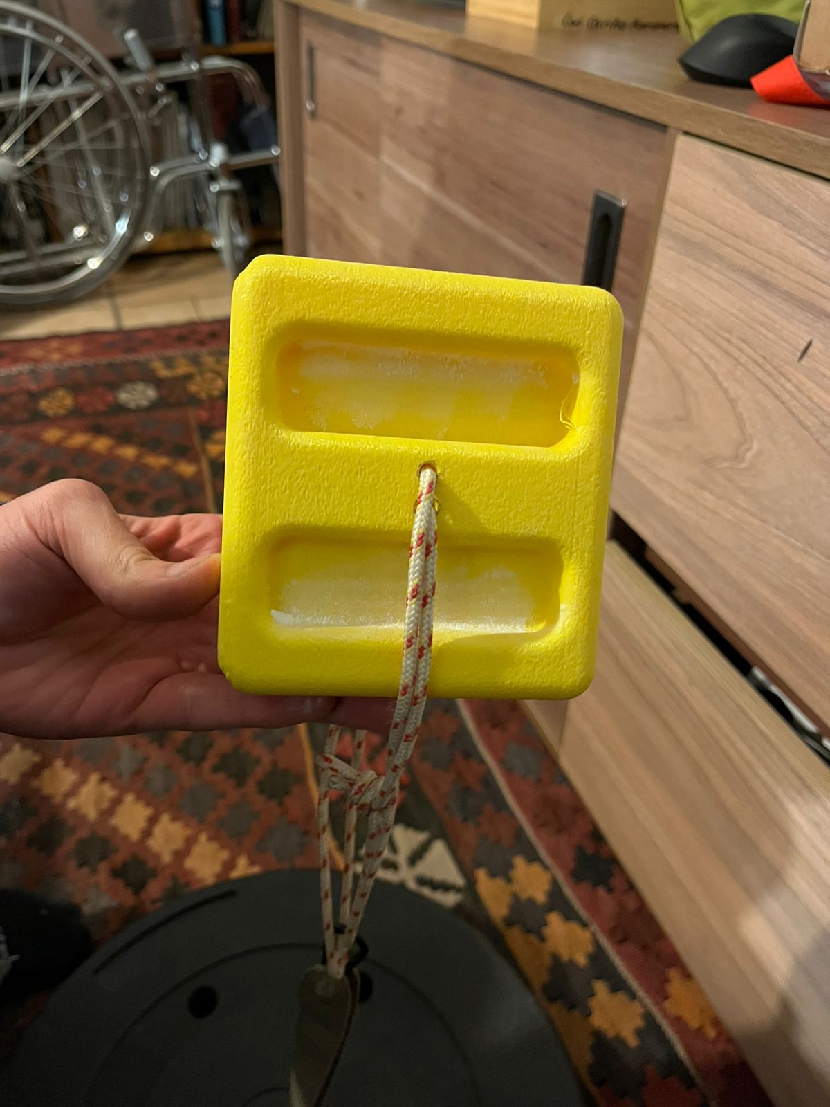 Bloque para entrenar fuerza/escalada/agarre/dedos