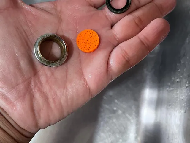 3D‑Printed Faucet Diffuser