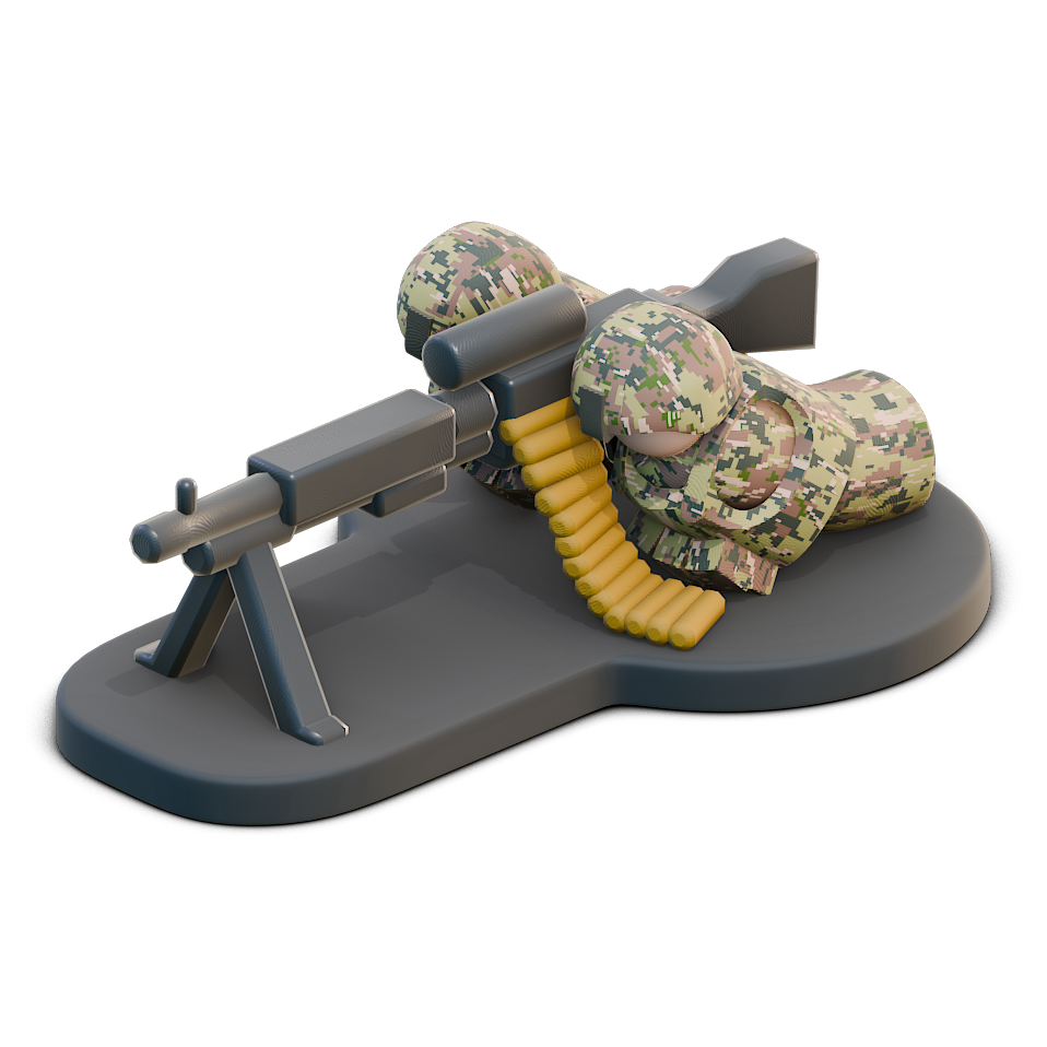 Down Range - Canadian Medium Machine Gun Team